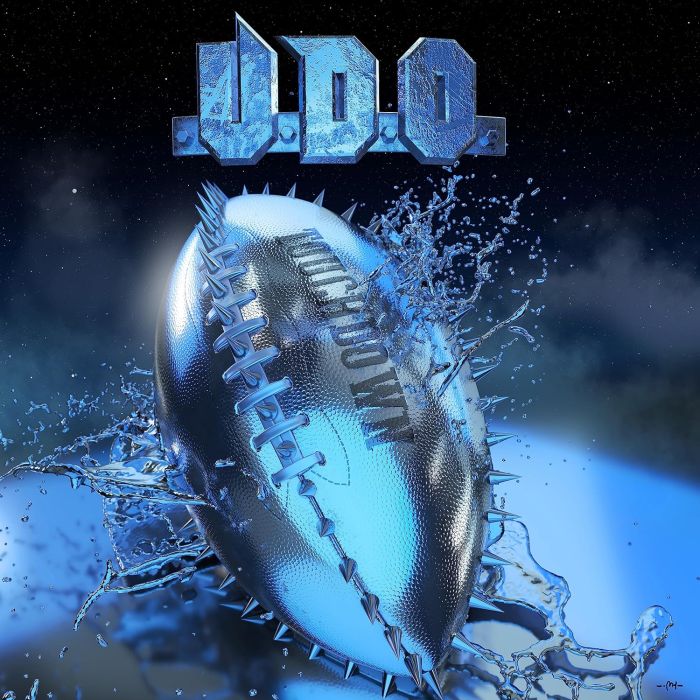 U.D.O. - TOUCHDOWN (CLEAR/BLUE WHITE SPLATTER VINYL)
