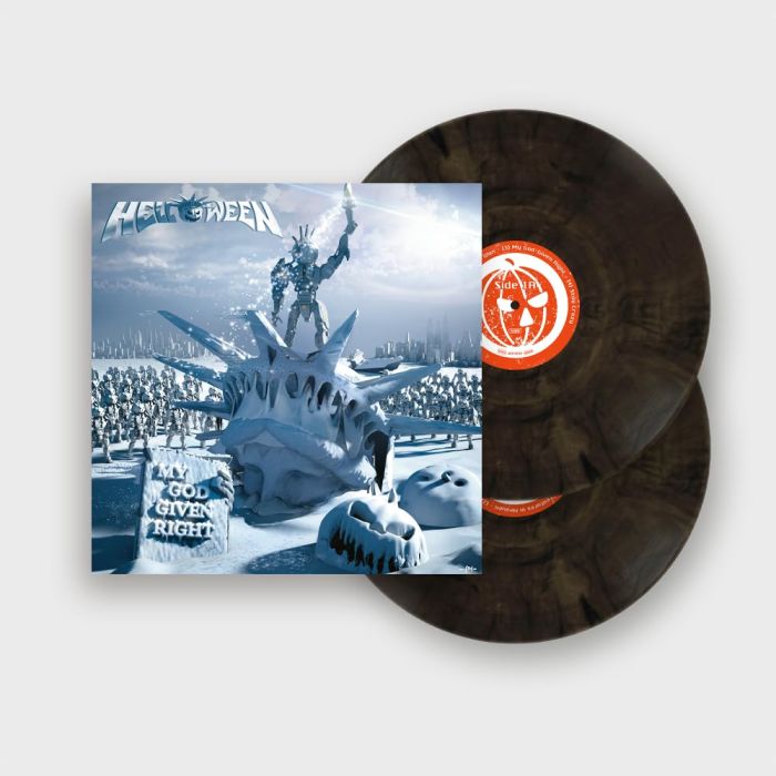 HELLOWEEN - MY GOD-GIVEN RIGHT (CLEAR/BLACK MARBLED VINYL)