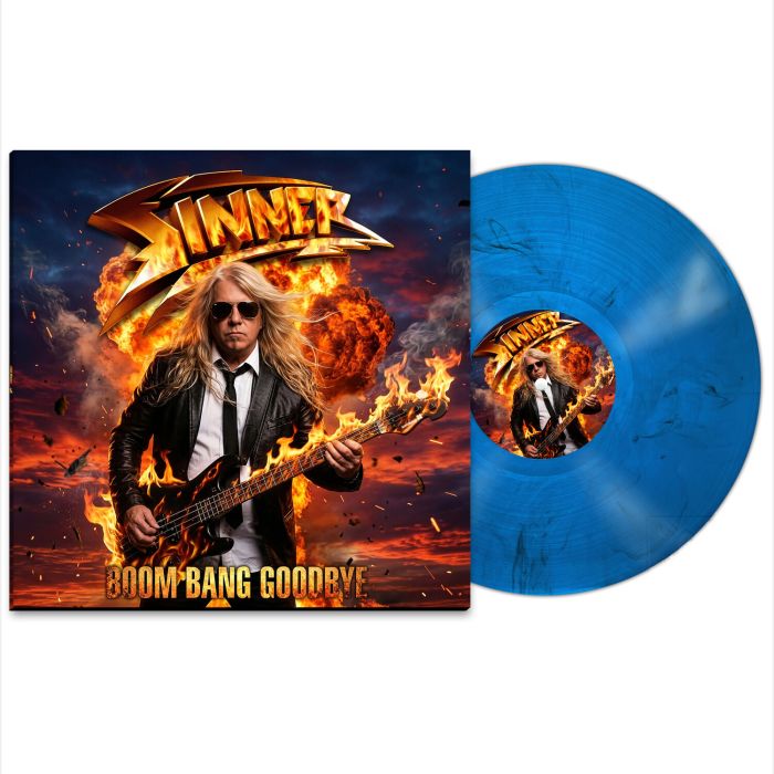 SINNER - BOOM BANG GOODBYE (UNDER THE MOONLIGHT MARBLED VINYL)