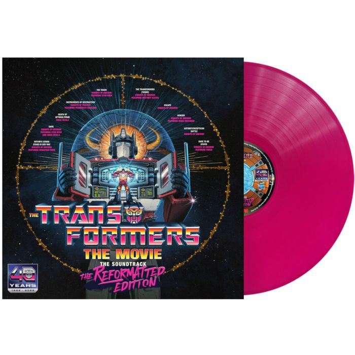 VARIOUS ARTISTS - TRANSFORMERS (OST) (ENERGON PINK VINYL)