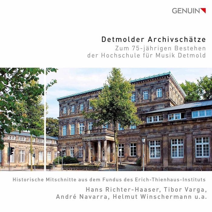 HANS; TIBOR VARGA; ANDRE NAVARRA; HELMUT WINSCHERMANN RICHTER-HAASER - DETMOLDER ARCHIVSCHATZE: ZUM 75-JÄHRIGEN BESTEHEN DER HOCHSCHULE