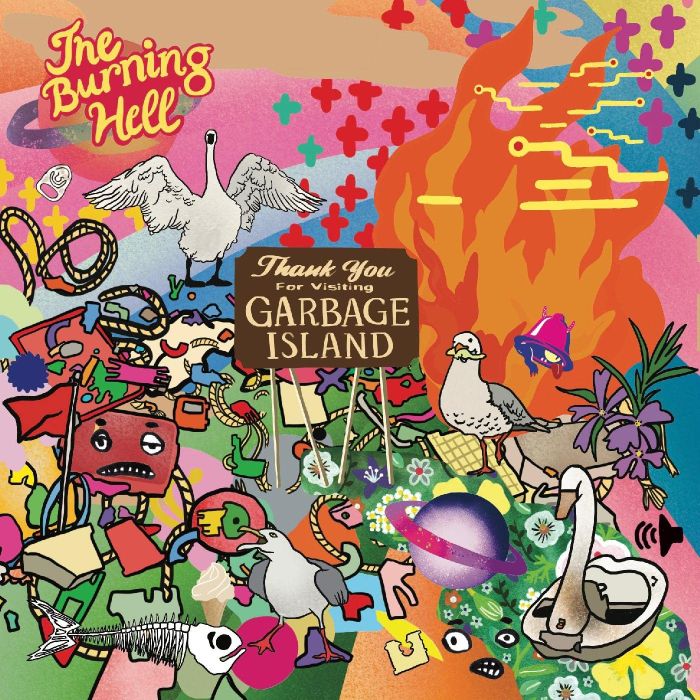 BURNING HELL - GARBAGE ISLAND (RANDOM COLOR ECO-MIX VINYL)