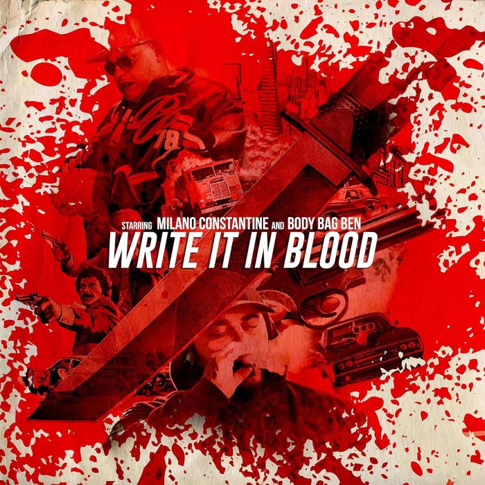 CONSTANTINE,MILANO & BODY BAG BEN - WRITE IT IN BLOOD