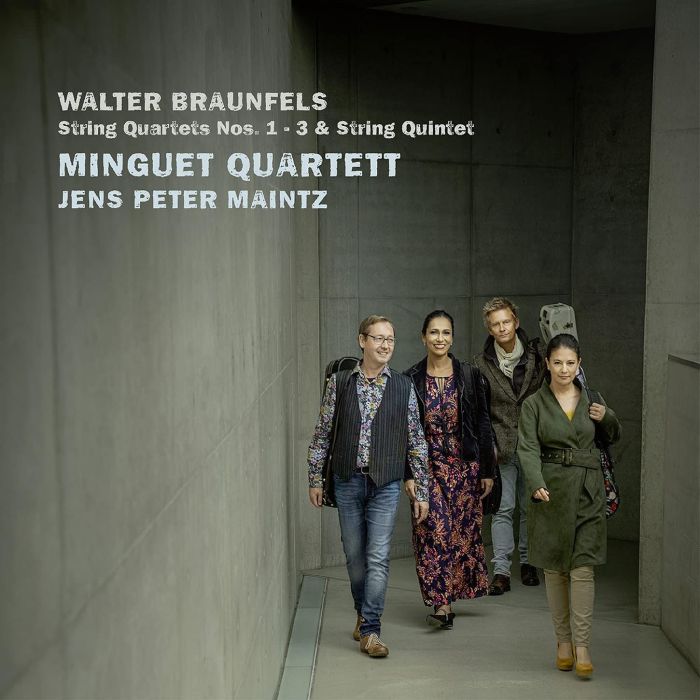 MINGUET QUARTETT - BRAUNFELS: STRING QUARTETS NOS. 1-3 & STRING QUINTET