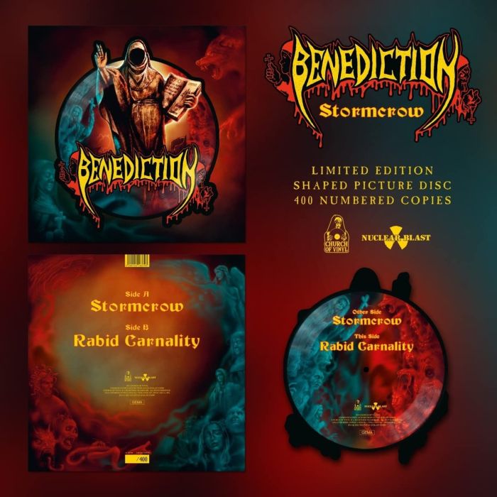 BENEDICTION - STORMCROW (SHAPED PICTURE DISC)