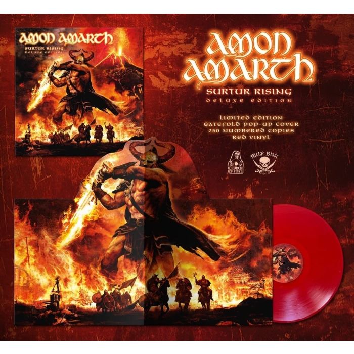 AMON AMARTH - SURTUR RISING (RED & YELLOW VINYL)