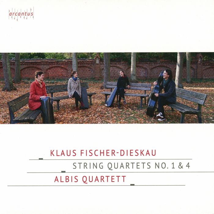 ALBIS QUARTET - FISCHER-DIESKAU: STRING QUARTETS NOS. 1 & 4