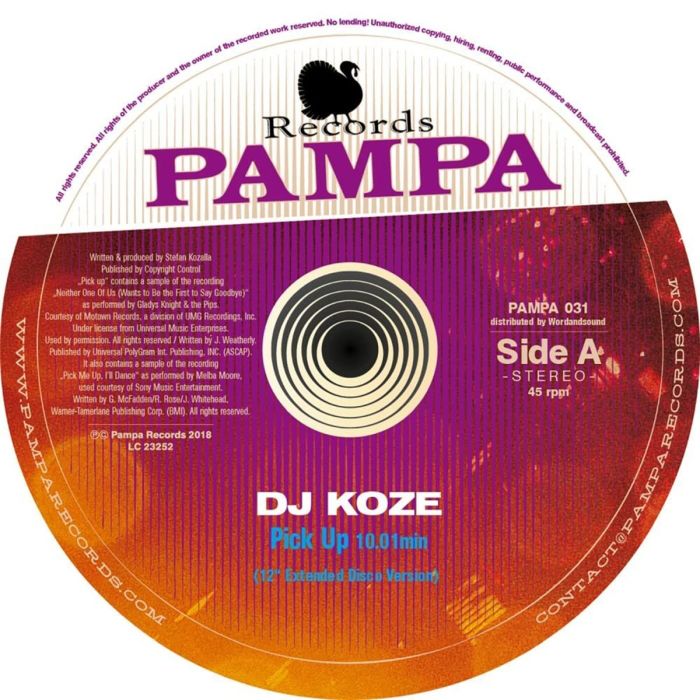 DJ KOZE - PICK UP