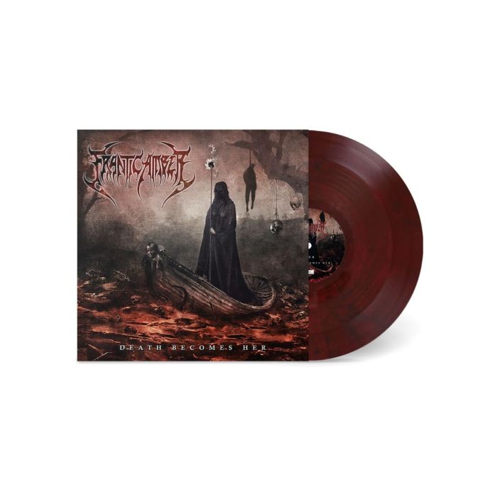 FRANTIC AMBER - DEATH BECOMES HER (BLOODRED MARBLED VINYL)