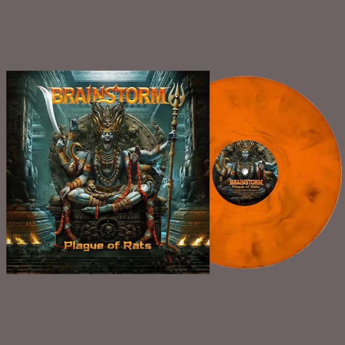 BRAINSTORM - PLAGUE OF RATS (COLOURED VINYL)