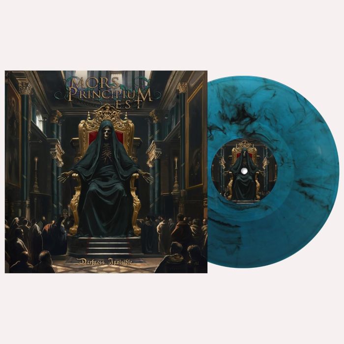 MORS PRINCIPIUM EST - DARKNESS INVISIBLE (TURQUOISE BLACK MARBLE VINYL)