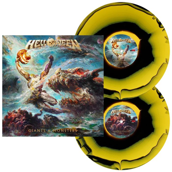 HELLOWEEN - GIANTS & MONSTERS (GIANT BLACK YELLOW VINYL)