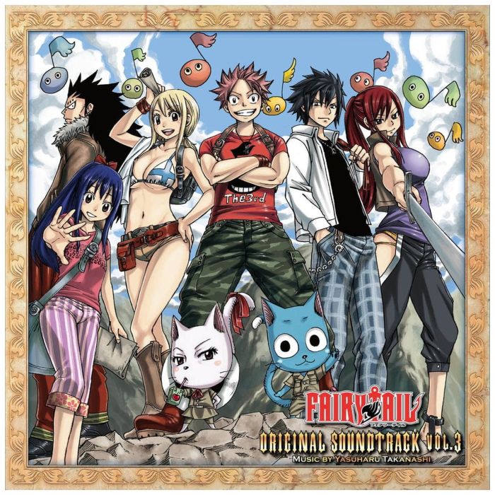 YASUHARU TAKANASHI - FAIRY TAIL ORIGINAL SOUNDTRACK VOL.3 (CLEAR YELLOW VINYL)