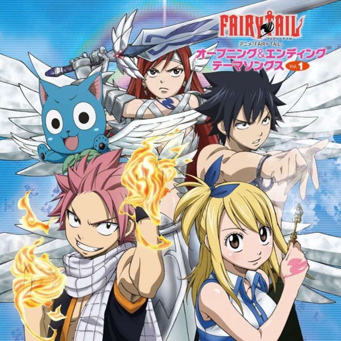 VARIOUS ARTISTS - TV ANIME FAIRY TAIL OPENING & ENDING SONGS VOL. 1 (CLEAR SKY BLUE