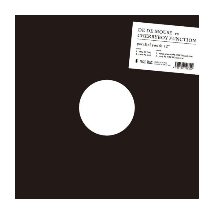 DE DE MOUSE VS CHERRYBOY FUNCTION - PARALLEL YOUTH (LIMITED)