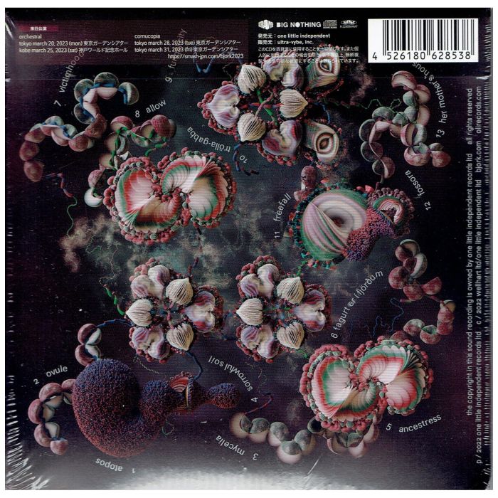 BJORK FOSSORA (DIGIPAK JAPAN CD)