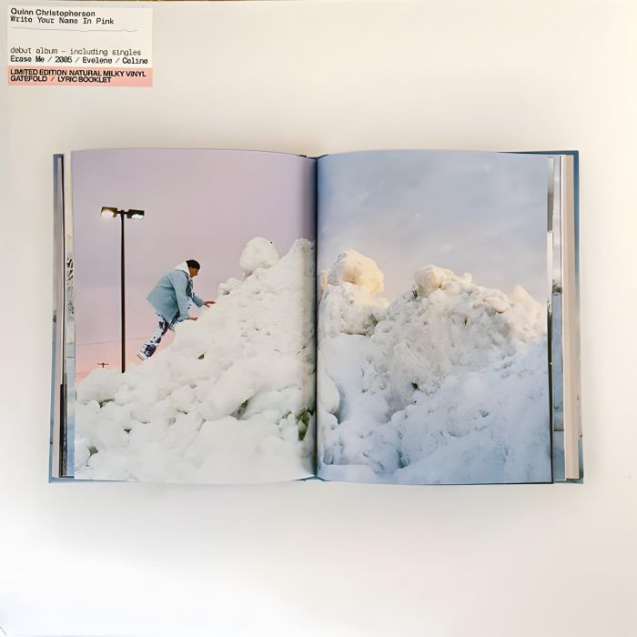 QUINN CHRISTOPHERSON - WRITE YOUR NAME IN PINK