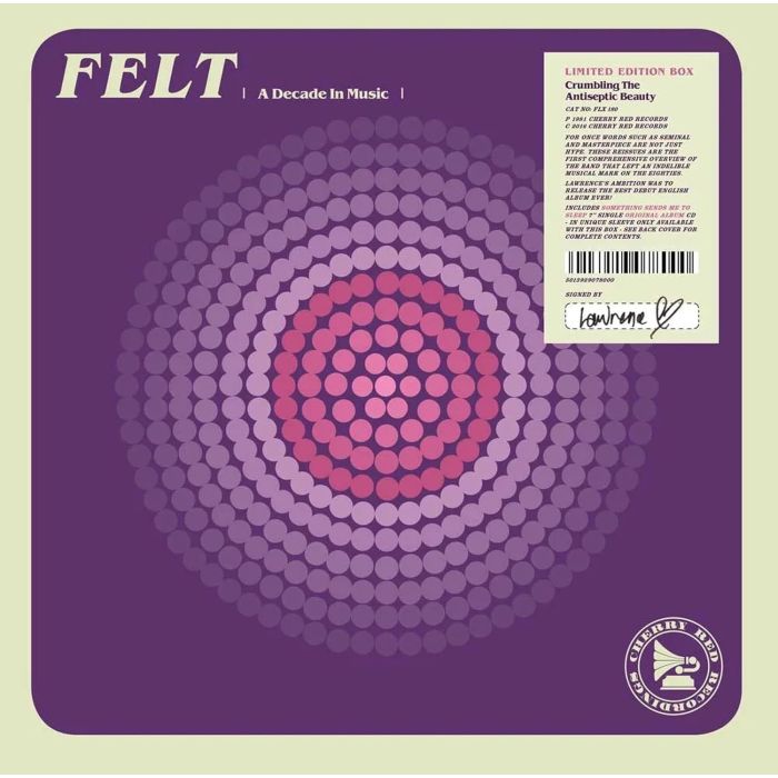 FELT - CRUMBLING THE ANTISEPTIC BEAUTY (REMASTERED) (REMASTERING)
