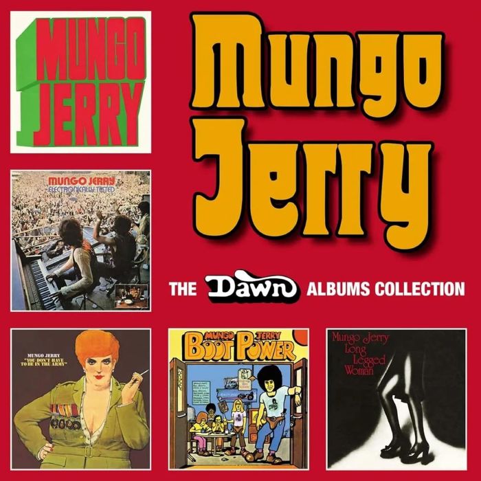 MUNGO JERRY - DAWN ALBUMS COLLECTION (5CD BOX SET)