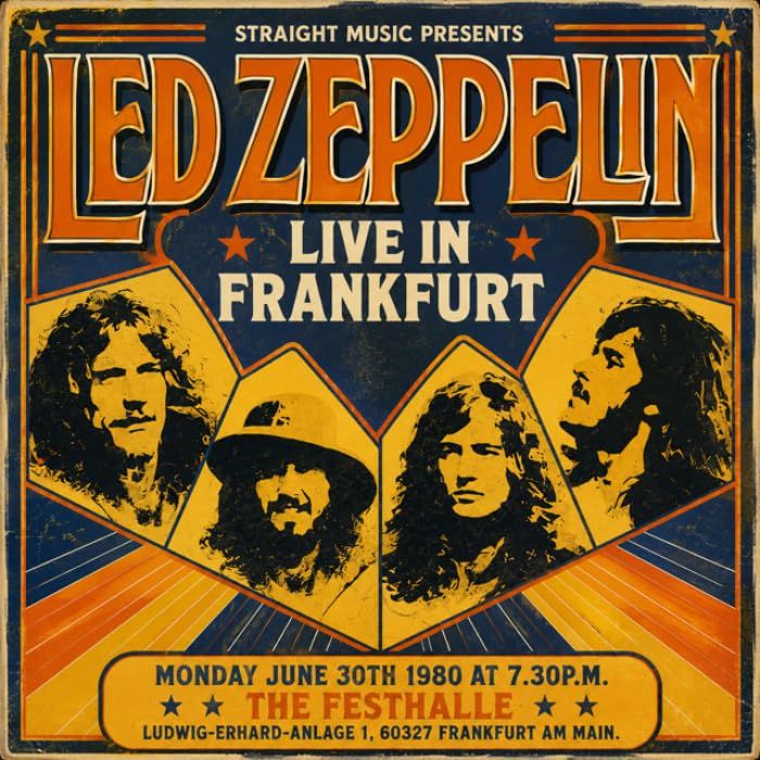 LED ZEPPELIN - LIVE IN FRANKFURT 1980