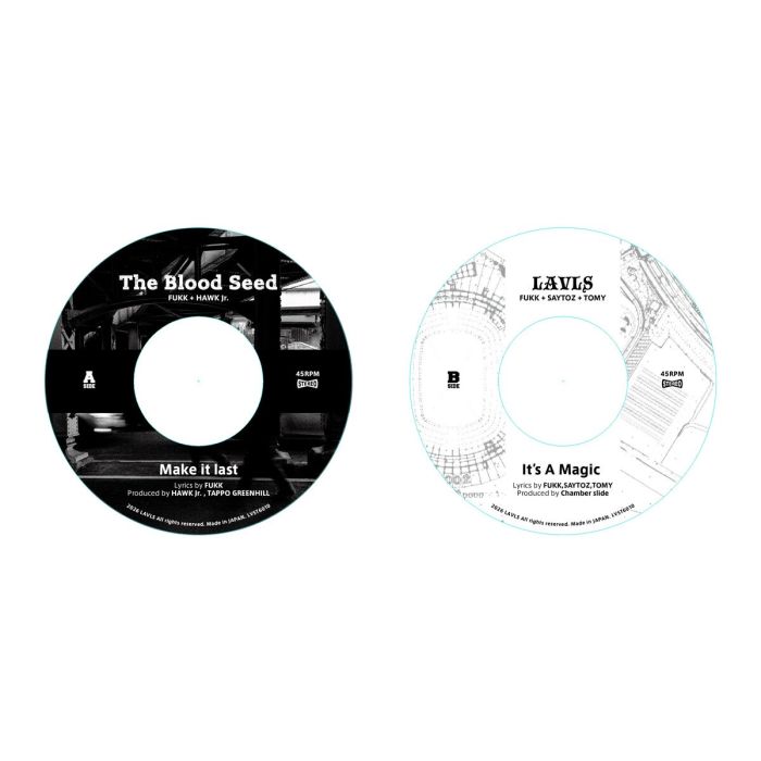 BLOOD SEED (FUKK&HAWK JR). LAVLS - MAKE IT LAST/IT'S A MAGIC