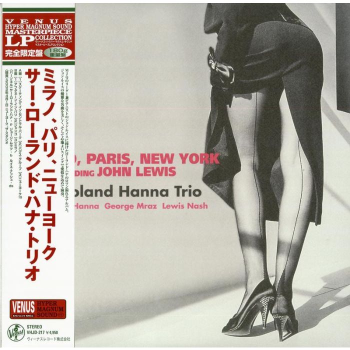 Sir Roland Hanna Trio - Milan, Paris, New York