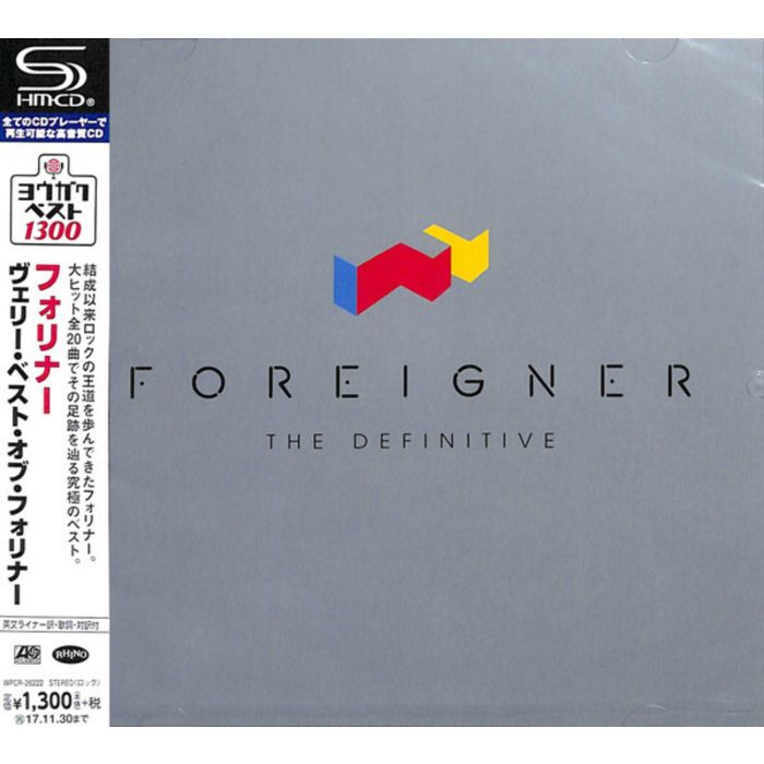 FOREIGNER - DEFINITIVE (SHM)
