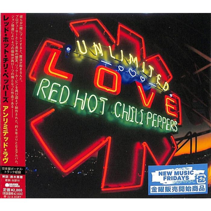 RED HOT CHILI PEPPERS - UNLIMITED LOVE