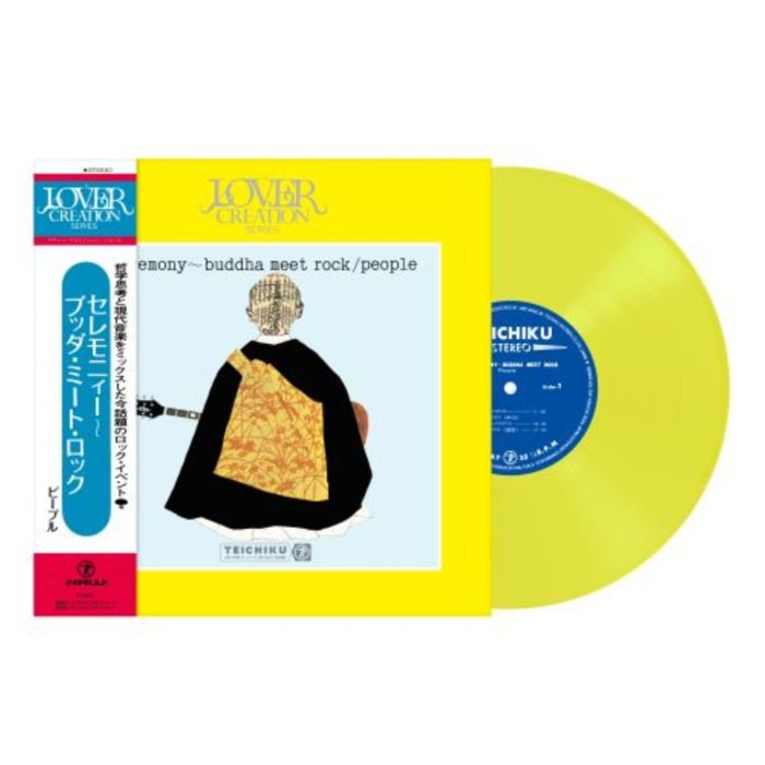 PEOPLE - CEREMONY ~ BUDDHA MEET ROCK (CLEAR YELLOW VINYL)