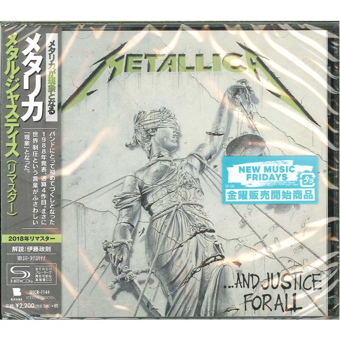 METALLICA - AND JUSTICE FOR ALL (REMASTERED/SHM-CD/REMASTER)