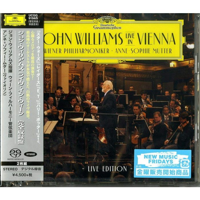 JOHN WILLIAMS - LIVE IN VIENNA (LIMITED EDITION)