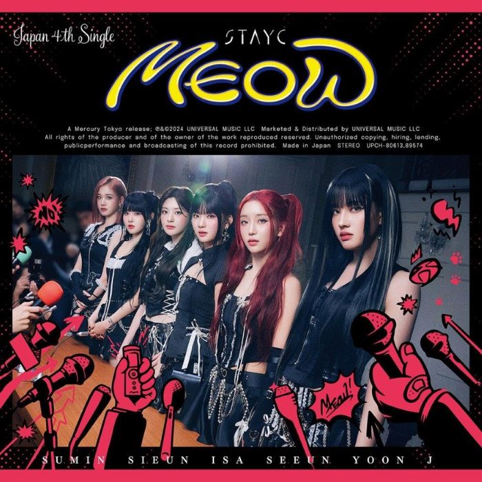 STAYC - MEOW/CHEEKY ICE THANG (JAPANESE VERSION/STANDARD EDITION (LIMITED