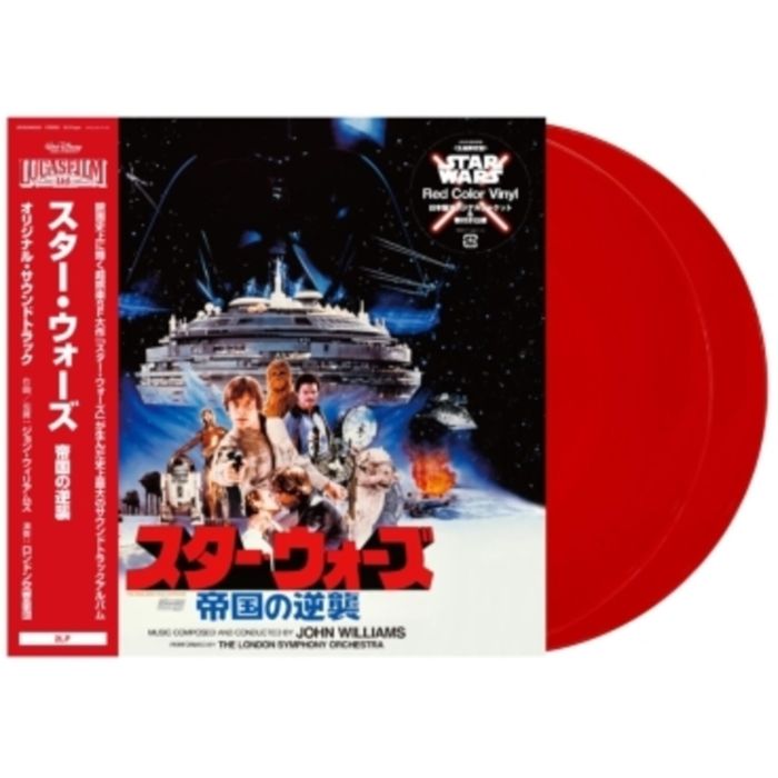 JOHN WILLIAMS - STAR WARS: THE EMPIRE STRIKES BACK OST (CLEAR RED VINYL)
