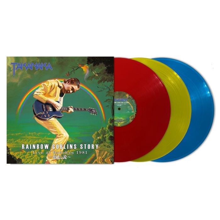 TAKANAKA MASAYOSHI - RAINBOW GOBLINS STORY LIVE AT BUDOKAN 81-NIJIDENSETSU (3LP/CLEAR