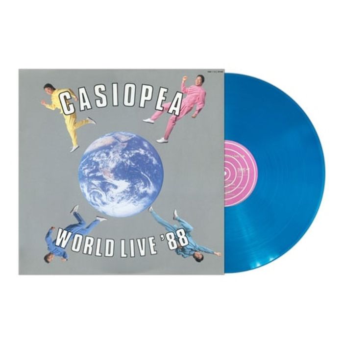 CASIOPEA - WORLD LIVE '88 (CLEAR SKY BLUE VINYL)
