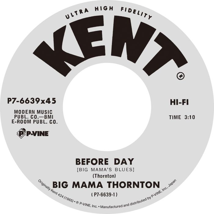 BIG MAMA THONRTON - BEFORE DAY (BIG MAMAS BLUES)