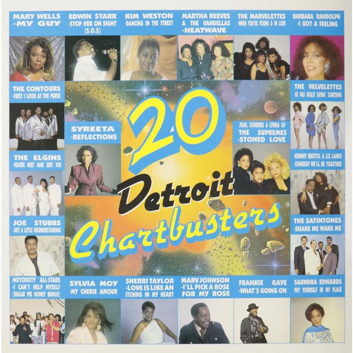 EDWIN; MARY WELLS; MARTHA REEVES STARR - 20 DETROIT CHARTBUSTERS