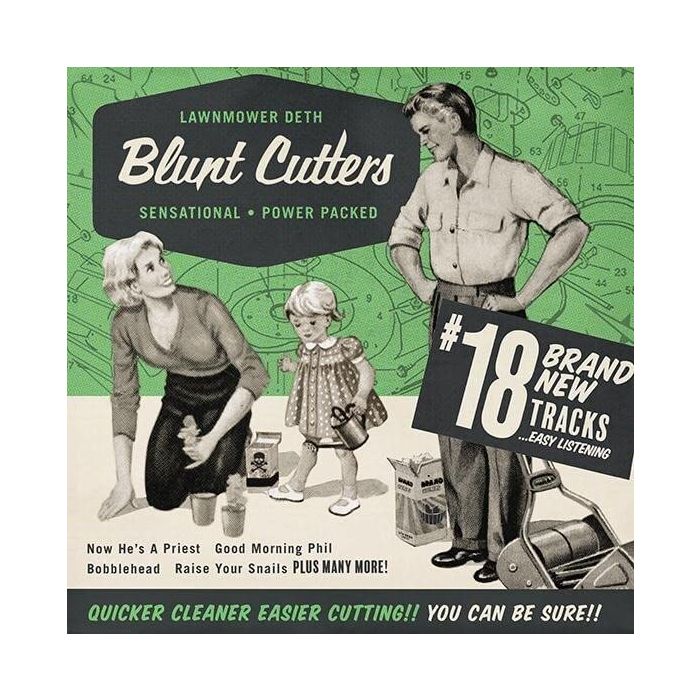LAWNMOVER DETH - BLUNT CUTTERS (TRANSPARENT GREEN VINYL)
