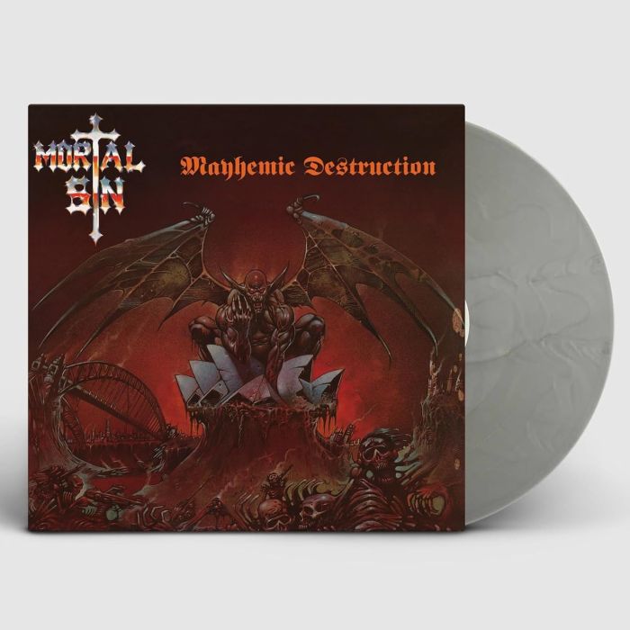 MORTAL SIN - MAYHEMIC DESTRUCTION (SILVER VINYL)