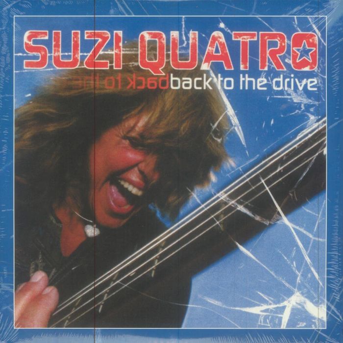 SUZI QUATRO - BACK TO THE DRIVE (TRANSPARENT BLUE & WHITE VINYL)