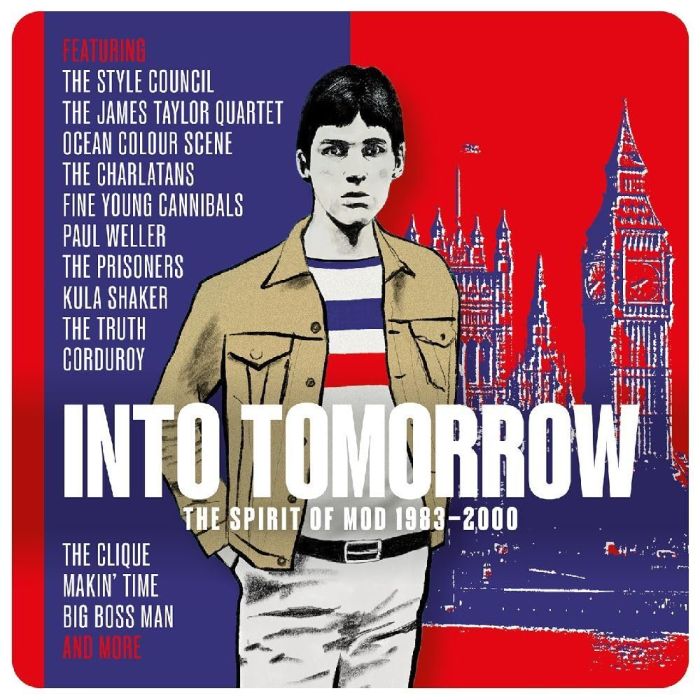 VARIOUS ARTISTS - INTO TOMORROW - THE SPIRIT OF MOD 1983-2000 (4CD CLAMSHELL BOX)