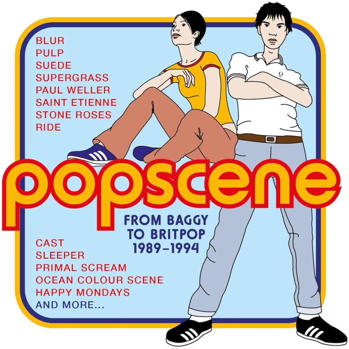 VARIOUS ARTISTS - POPSCENE: FROM BAGGY TO BRITPOP 1989-1994 (CLAMSHELL)