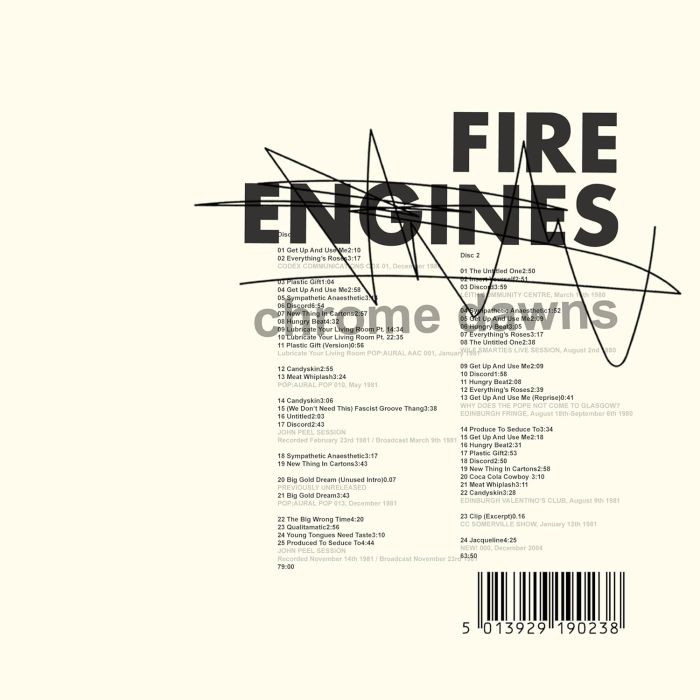 FIRE ENGINES - CHROME DAWNS