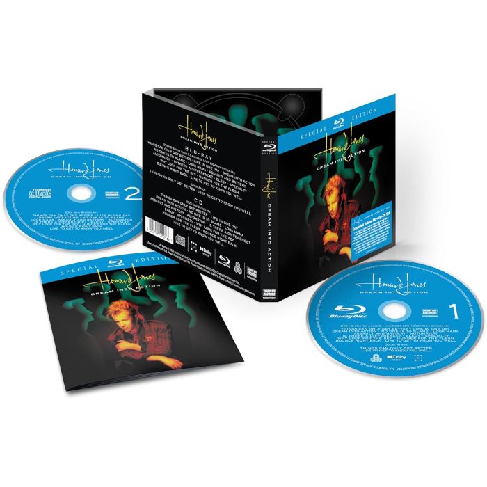 HOWARD JONES - DREAM INTO ACTION 2024 NEW STERO MIX/5.1 SURROUND SOUND REMIX (CD
