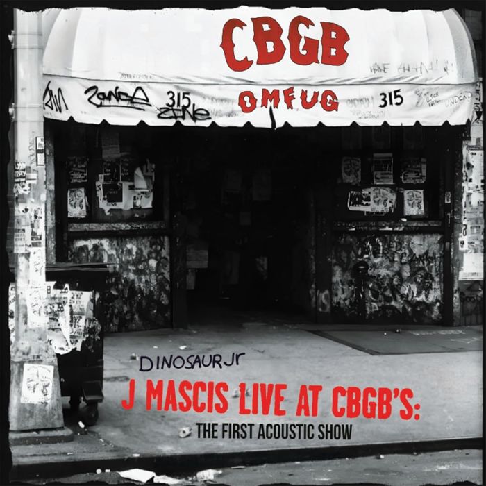 J MASCIS - LIVE AT CBGBS (TRANSPARENT RED VINYL)
