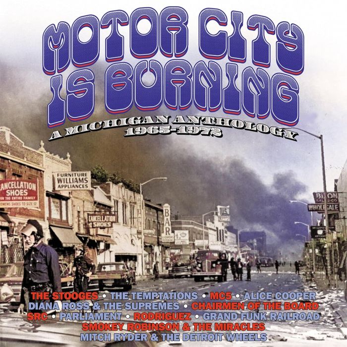 VARIOUS ARTISTS - MOTOR CITY IS BURNING - A MICHIGAN ANTHOLOGY 1965-197