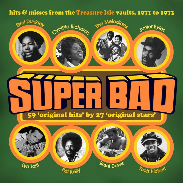 VARIOUS ARTISTS - SUPER BAD! HITS & RARITIES FROM THE TREASURE ISLE VAULTS 1971-197
