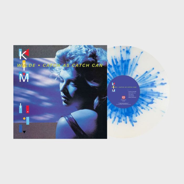 KIM WILDE - CATCH AS CATCH CAN (CLEAR W/BLUE SPLATTER VINYL)