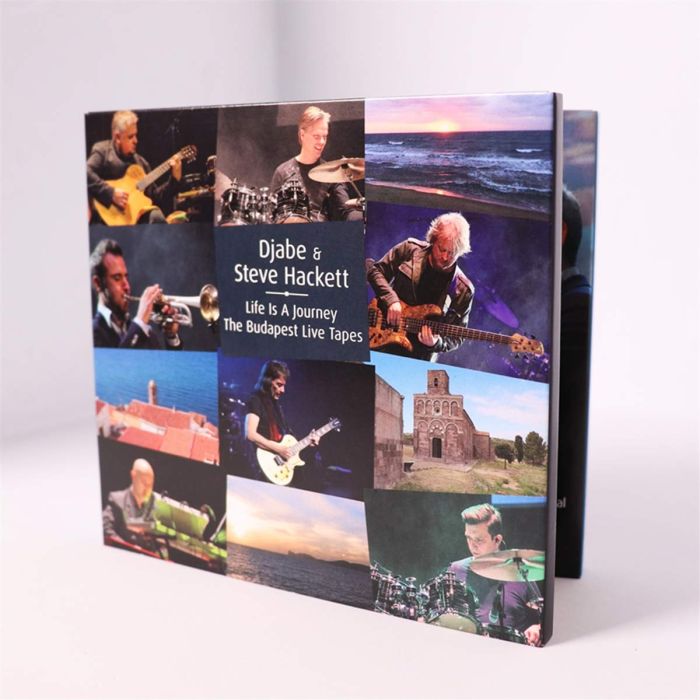 [2CD/1DVD] DJABE & STEVE HACKETT - LIFE IS A JOURNEY: BUDAPEST LIVE TAPES