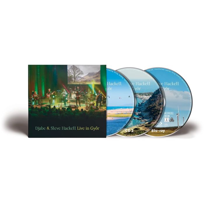 [2CD/BLU-RAY] DJABE & STEVE HACKETT - LIVE IN GYOR